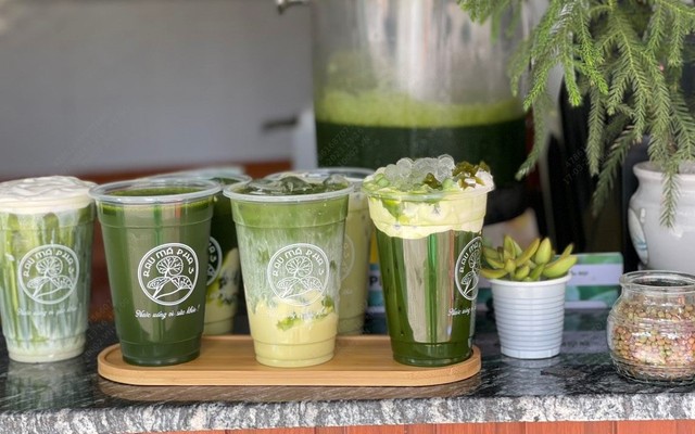 Rau Má Pha 3 - Rau Má Và Nước Dừa Mix - 55 Lê Thị Trung