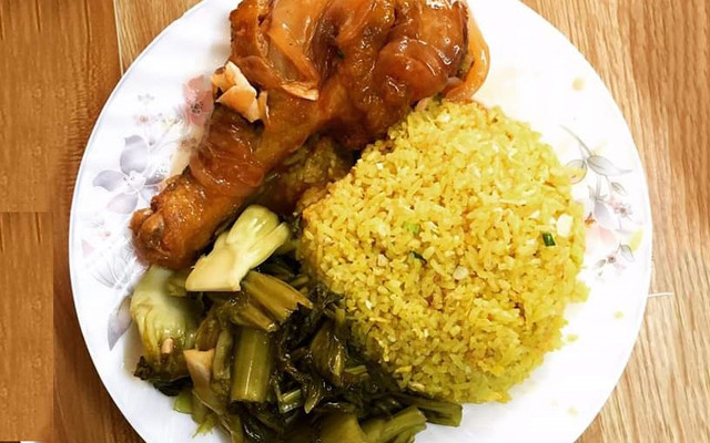 Cơm Gà Xối Mắm - Shop Online