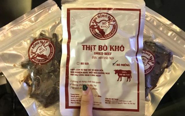 Thịt Bò Khô Anh Đồng Béo - Shop Online