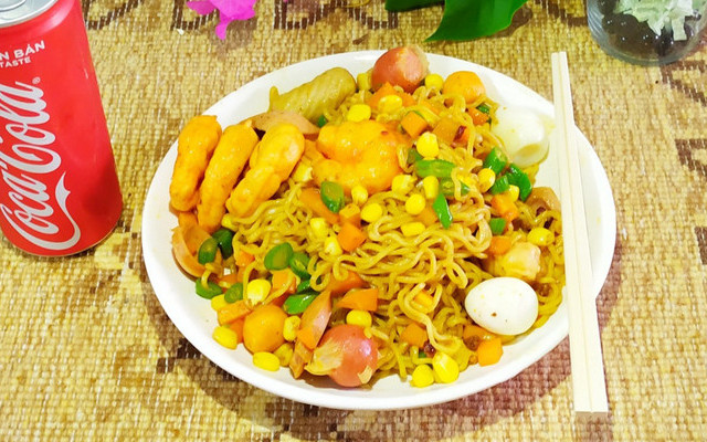 Đức Food - Mì Trộn Indomie - 165 Chùa Bộc