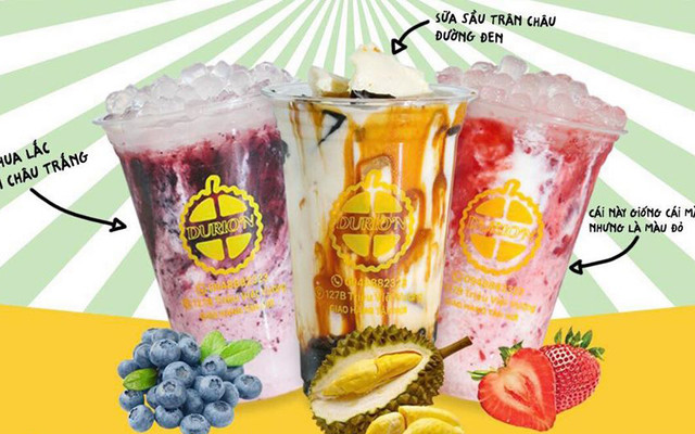 Durio'N - Sữa Sầu Tươi Trân Châu Đường Đen