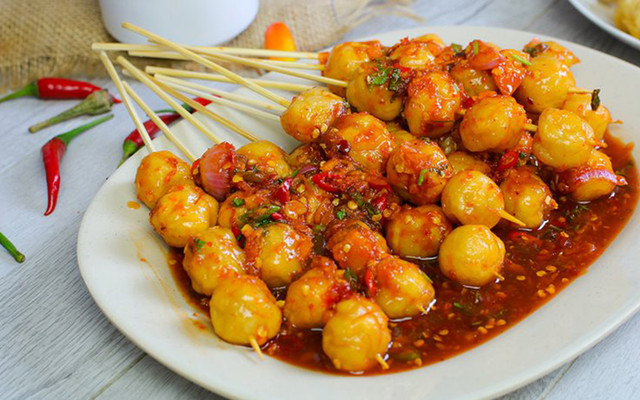 Cá Viên Sốt Me Cay Tứ Xuyên - (Độc Quyền) 