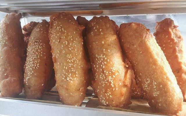 Chuối Chiên Mè Chợ Cầu
