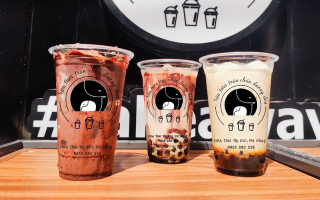 Sữa Tươi Trân Châu Đường Đen Voi Con