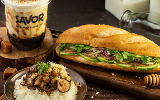 Savor - Bánh Mì & Trà Sữa - Lạc Trung