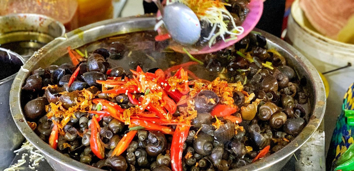 Ốc Hút Chợ Bắc Mỹ An (Nguồn: 2trip.vn)