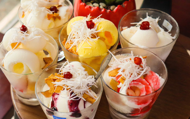 Sữa Chua Trân Châu Houjicha - Quán Thánh