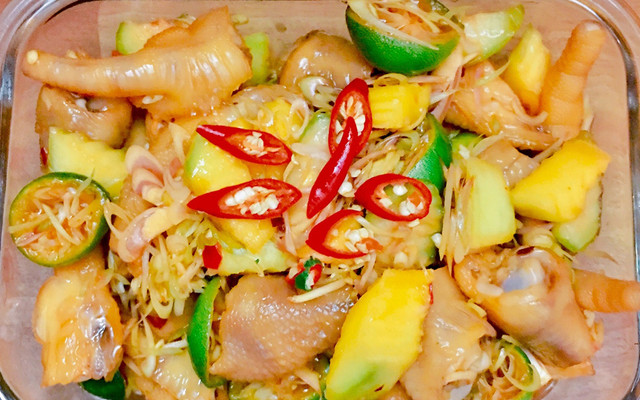 Cô Tâm - Chân Gà Xoài Sả Tắc - Shop Online