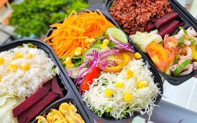 Healthy Meal - Cơm Lứt & Salad Eat Clean Giảm Cân - Đường 3/2