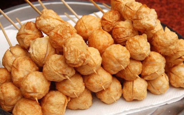 Ăn Vặt Quán - Cá Viên Chiên - Tô Hiệu