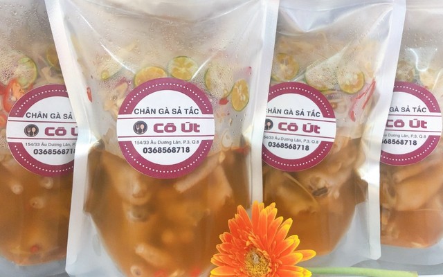 Cô Út - Chân Gà Sả Tắc - Shop Online