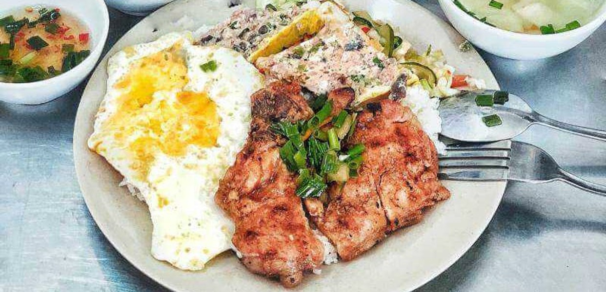 Cơm Sườn Nướng - Ngô Thì Nhậm