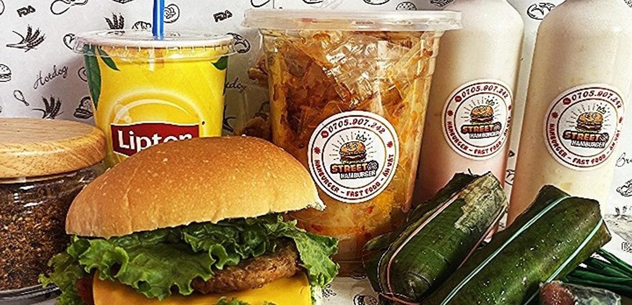 HAMBURGER THƠM NGON TẠI CỬA HÀNG BURGER VIỆT Ở THỦ ĐỨC