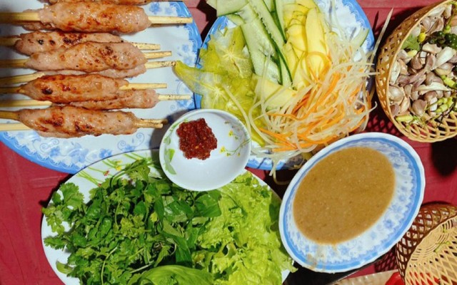 Bún Thịt Nướng, Nem Lụi - Ngọc