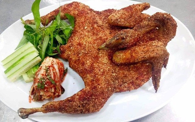 Gà Nướng Muối Ớt Siêu Ngon - Phan Huy Ích