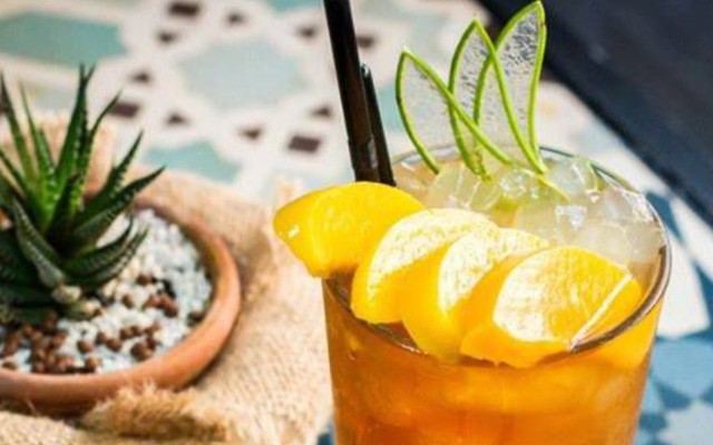 Ăn Vặt Mây - Trà Cam Nha Đam & Trà Đào - Shop Online