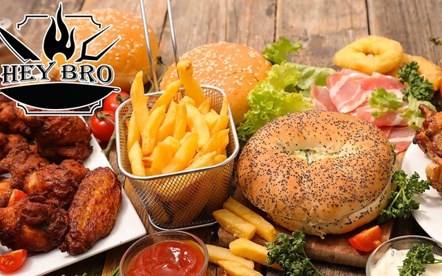 Hey Bro - Buger, Pizza, Spaghetti & Fast Food