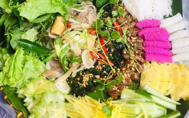 PA - Bún Bò Nướng Mắm Nêm