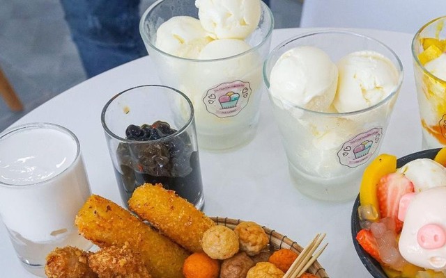 Sữa Chua Trân Châu Cốt Dừa Hạ Long - Ngõ Núi Trúc