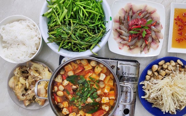 A Chảy - Cơm Cháy & Rau Luộc Kho Quẹt