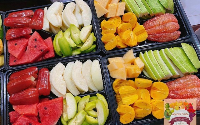 Apricot Fruits - Hoa Quả Gọt Sẵn - Shop Online