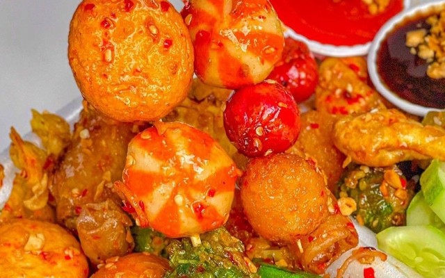 Cá Viên Chiên Tý Nhỏ - Ăn Vặt, Gà Rán, Xiên Que