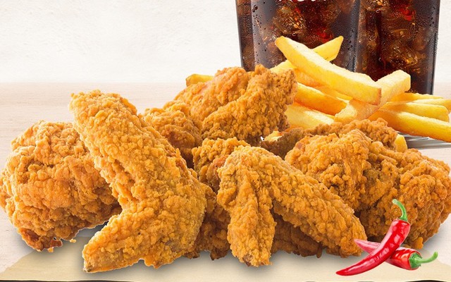 BO Gà Rán - Trà Chanh