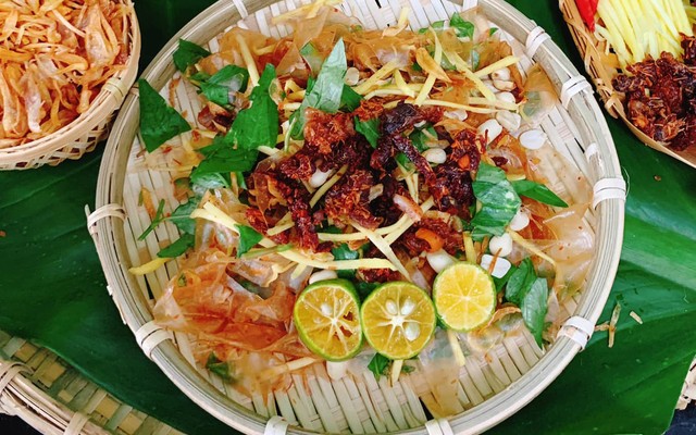 Tâm Thần - Bánh Tráng Trộn Khô Bò Tươi