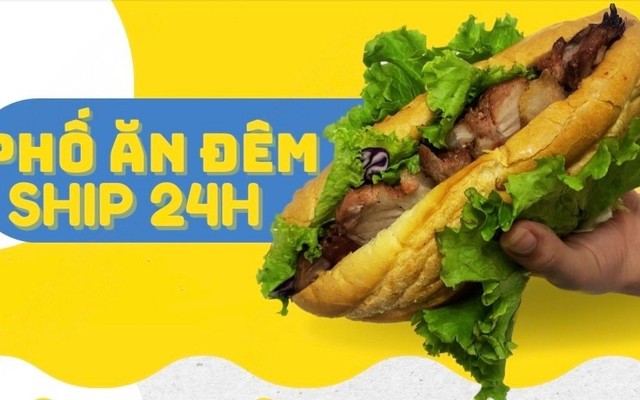 PHỐ ĂN ĐÊM Khu Tổ Hợp LANE24 - Cơm, Mỳ & Bánh Mỳ