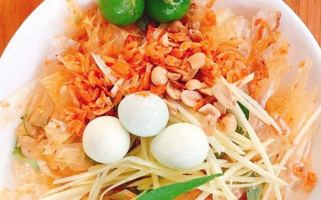 BeBe - Bánh Tráng Trộn Trứng Cút Mỡ Hành
