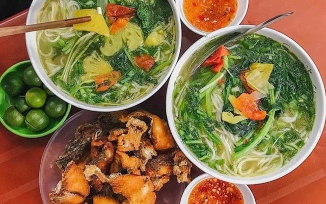 Bún Cá Chấm Hà Béo