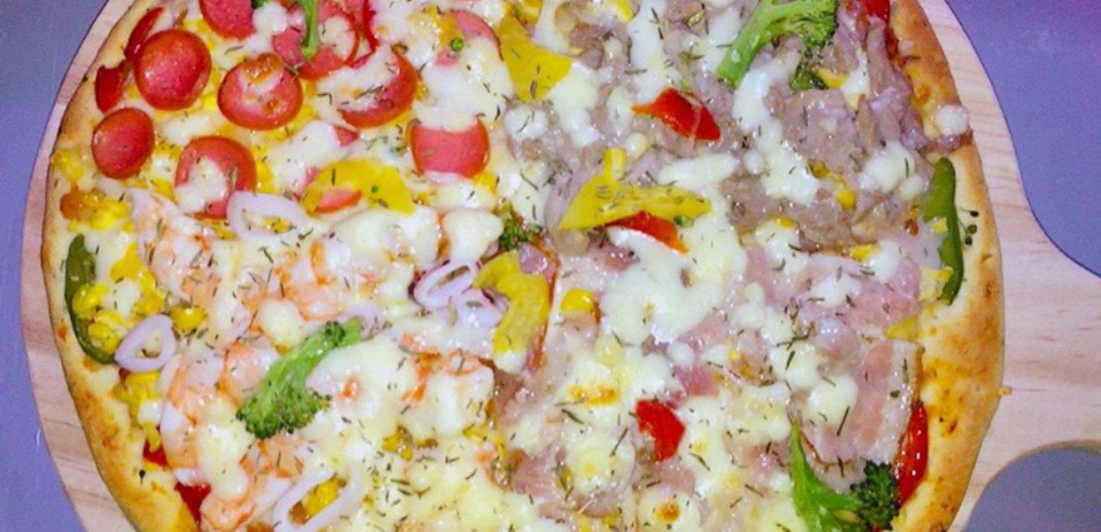Pizza Mymy 69K - Mỳ Ý Sốt Phô Mai 29K