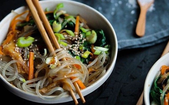 Japchae - Miến Trộn Hàn Quốc