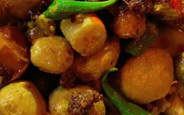 Cá Viên Chiên Mắm Tỏi