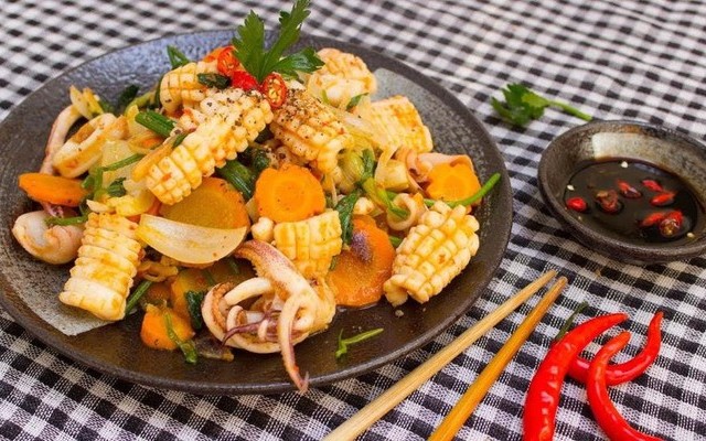 Mực & Chân Gà - Ẩm Thực Trung Hoa - Shop Online