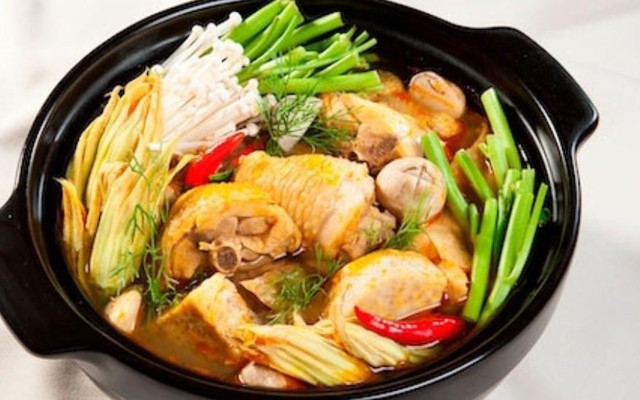 Kung Ji - Lẩu Nấm Gà Thảo Mộc