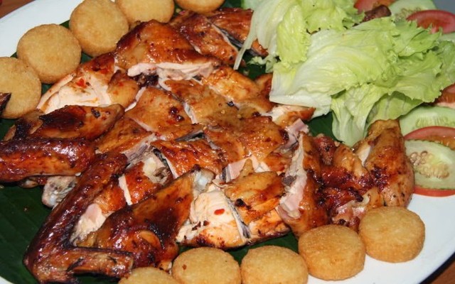 A Lĩnh - Gà Nướng Xôi Chiên