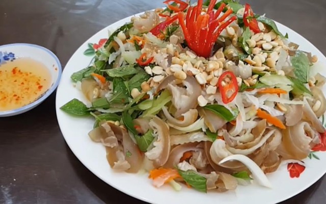 Pé Sương - Da Bò Mực Cá Trộn