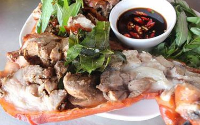 Bẩy Hiền - Chân Giò Rút Xương Quay Lá Mắc Mật