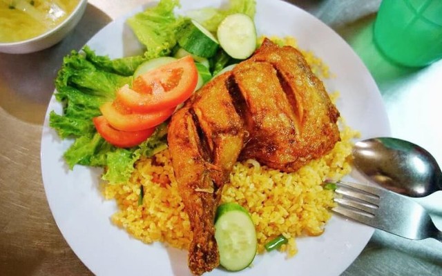 Cơm Gà Xối Mỡ A Đăng