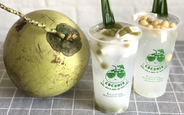 Cocomix - Nước Dừa Tươi Trân Châu & Nước Ép