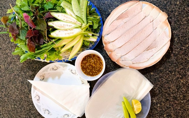 Quán Mậu 2- Bánh Tráng Cuốn Thịt Heo - Đỗ Thúc Tịnh
