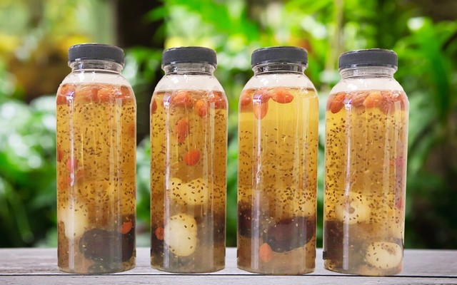 Chè Tuyết Yến Nhựa Đào - Chè Dưỡng Nhan Vy Đô