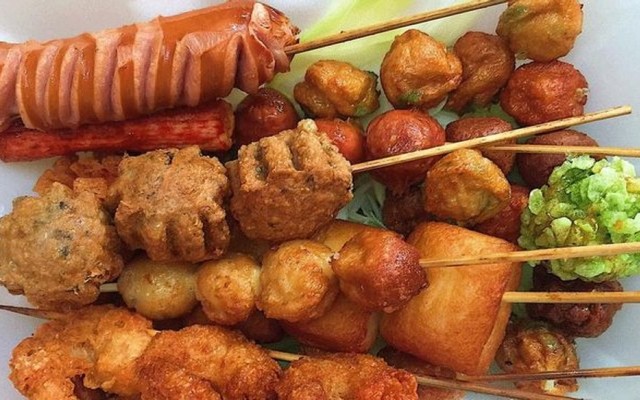 Ăn Vặt Hai Con Mèo - Cá Viên Chiên & Trà Sữa - Lê Văn Sỹ