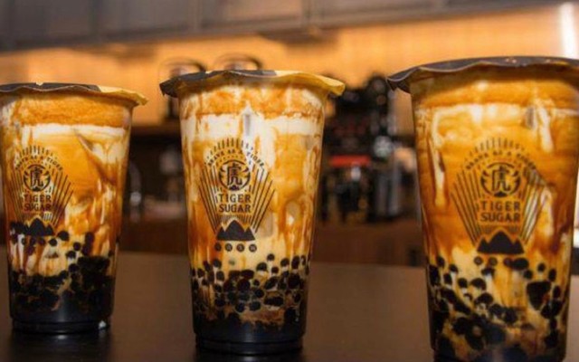 Tiger Sugar - Sữa Chua Thạch Lá Nếp