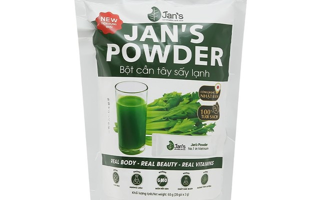 Jan’s Farmmades - Bột Cần Tây Sấy Lạnh