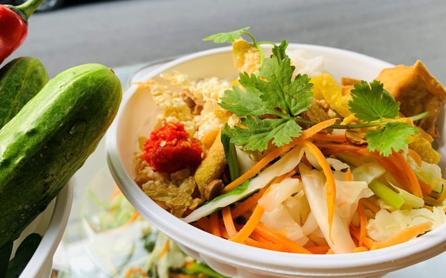 Món Chay Phước Kiến - Bún Chả Giò Chay - Tầm Vu