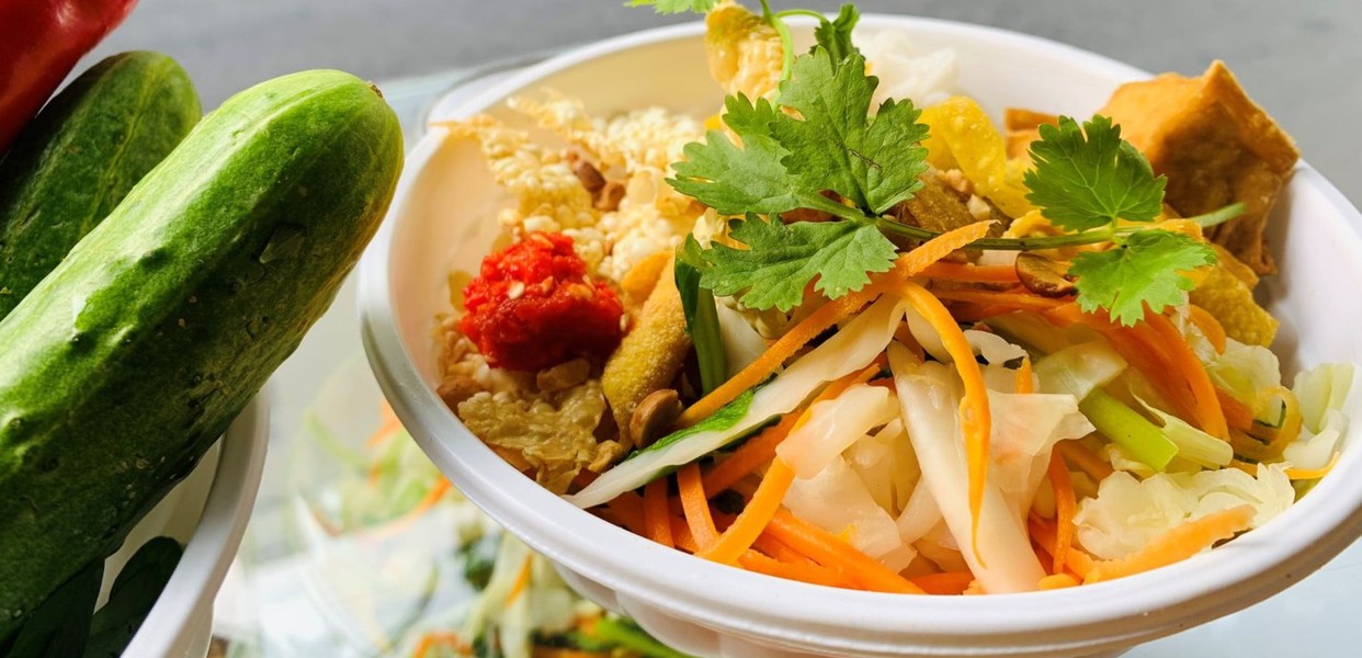 Chay 120 - Bún Chả Giò Chay - Trần Bạch Đằng