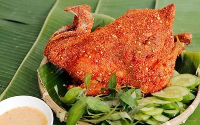 Gà Ta Nướng Muối Ớt - Kiến An
