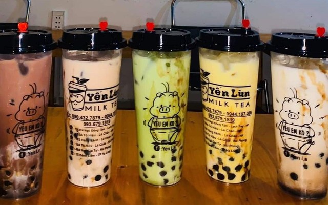 Yến Lùn - Sữa Tươi Trân Châu Đường Đen - Đội Cấn